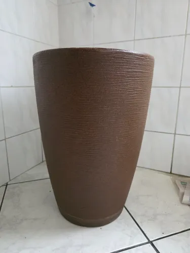 Vaso de Planta em Polietieno | Marron | Grande