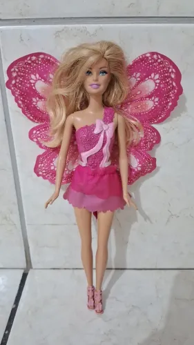 Barbie Fada Original Mattel 2012 Completa Com Asas Vintage