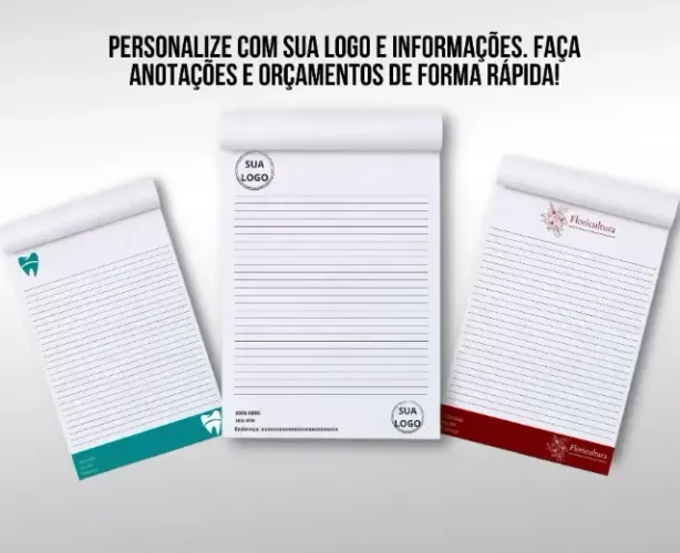 Bloco de Anotações Personalizado