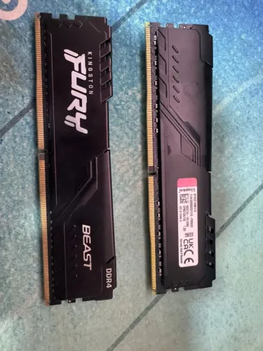 Memória Ram 32gb (2x16) Kingston Fury Beast 3200Mhz DDR4