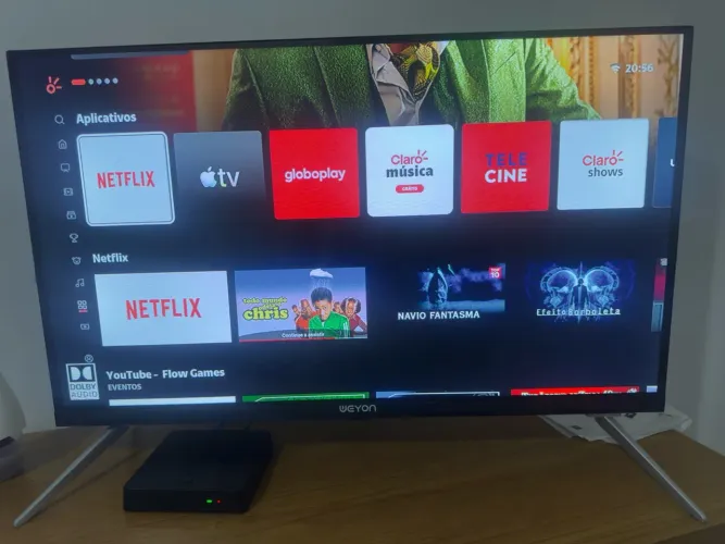 Smart TV 32 polegadas Weyon