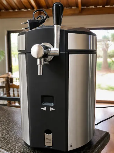 Chopeira Elétrica Fun Kitchen 5L Inox com CO2 e Controle Digital 120V