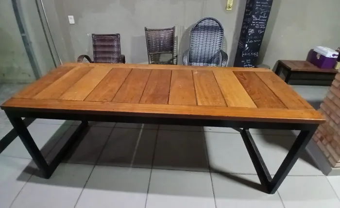 Mesa Retangular 6 lugares
