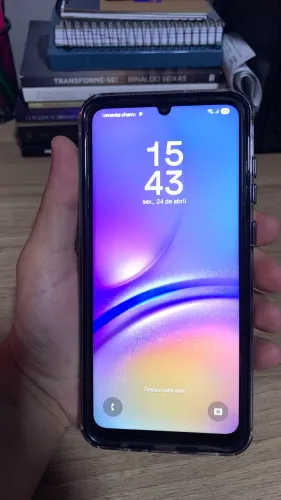 Samsung Galaxy A05 128GB Completo + Capinha | Funcionando 100%