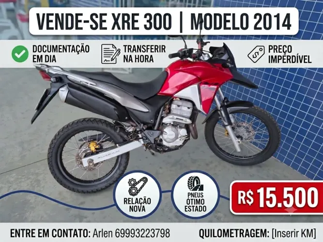 XRE ano 2014 em dias 