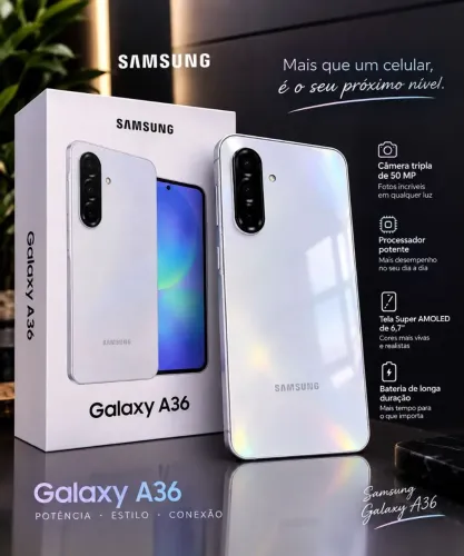 GALAXY A36 5G 256GB ? BRANCO