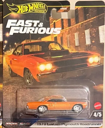 Hot wheels premium plymounth velozes e furiosos