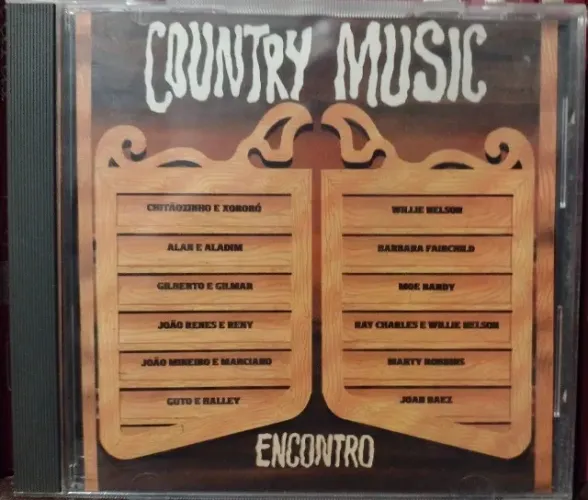 Cd Country Music Encontro - Copacabana - Anos 90