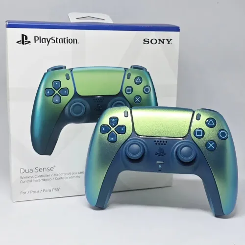 Controle de ps5 chroma teal lacrado