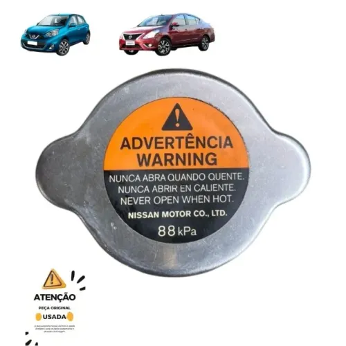 Tampa Radiador Agua Nissan Livina Tiida Sentra Versa Original