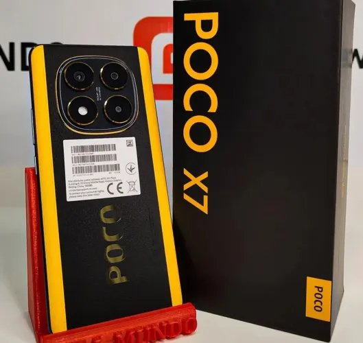 Poco x7 5G 512/12-Preto Amarelo Novo NFC 
