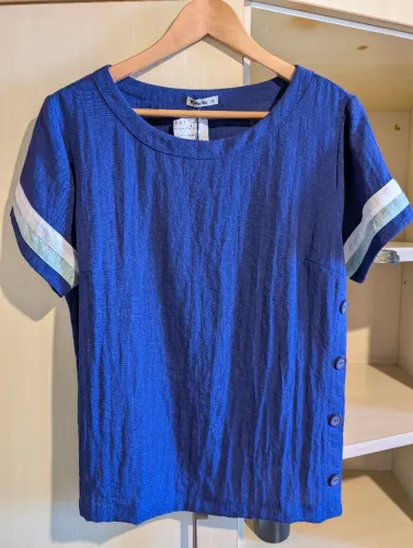 Blusa Feminina Azul Tam M