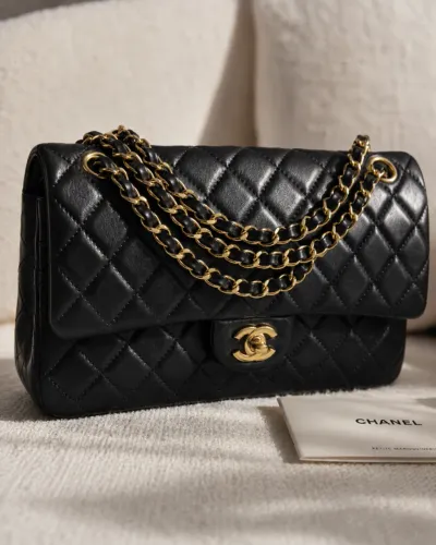 bolsa double flap chanel nova