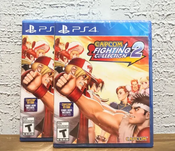 Capcom Fighting Collection 2 Ps4 Lacrado (Aceitamos seu jogo usado como pagamento)