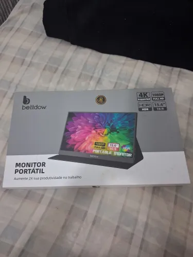 MONITOR PORTÁTIL BETTDOW 15,6" FULL HD ? NOVO E LACRADO!