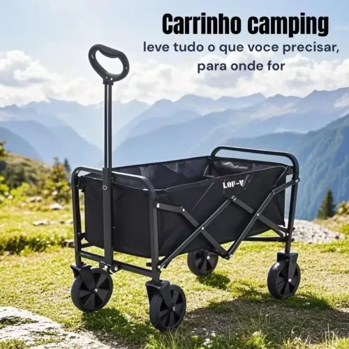 Carro de Carga suporta até 100 Kg