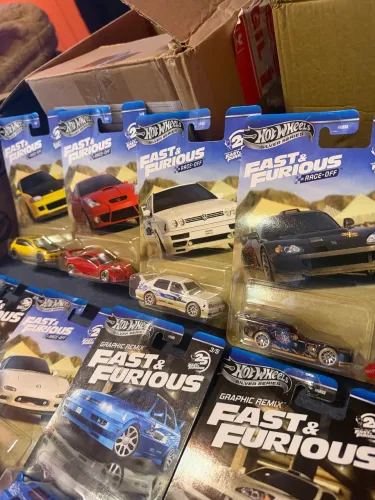 Lote Hot Wheels Fast and furious 25 anos + Mainlines