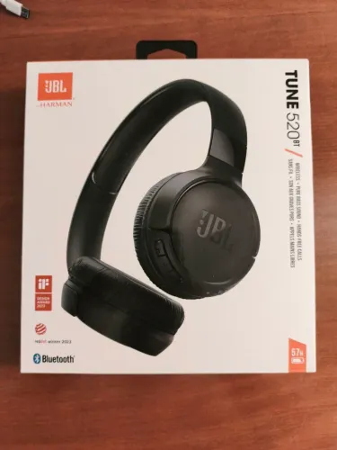 Fone JBL Bluetooth Over-Ear Tune 520BT - Zero KM e Original - Oportunidade