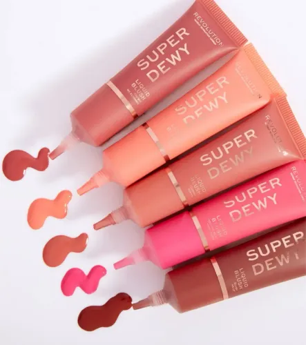 Blush líquido Revolution Beauty 6 produtos 