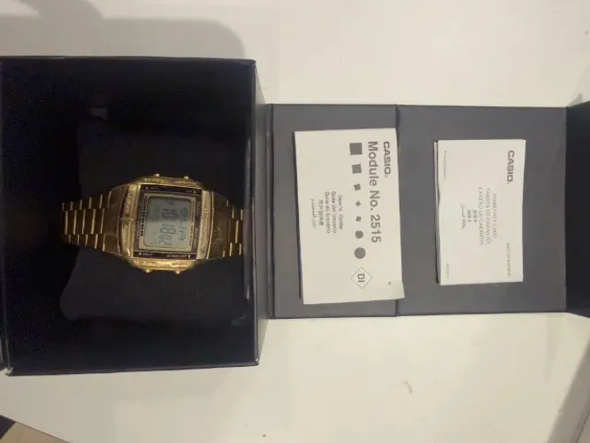 Relógio Masculino Casio Retro Db-360-1adf - dourado