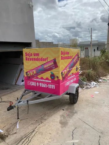 Carretinha Baú Super Nova!