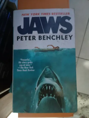 Livro jaws tubarão Peter benchley