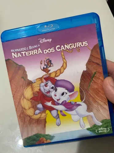 Blu-Ray Bernardo e Bianca na Terra dos Cangurus Disney Raro