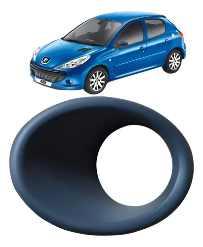 Moldura Farol De Milha Peugeot 207 2008 A 2014 Esquerdo Primer Esquerdo