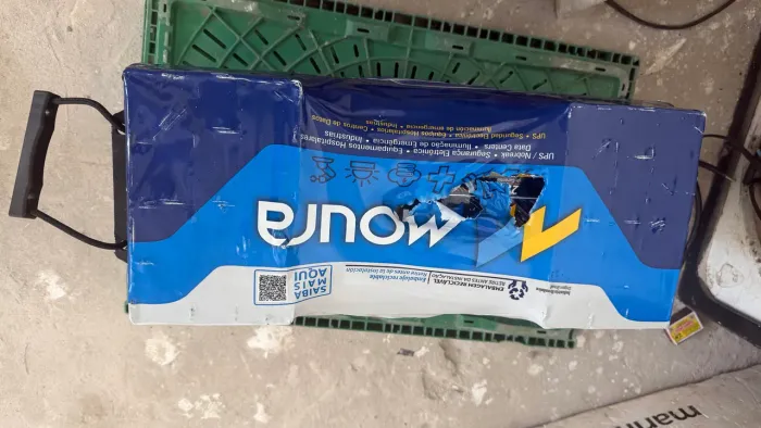 Bateria Estacionária Moura Nobreak 12v 150ah/165ah 12mn2500