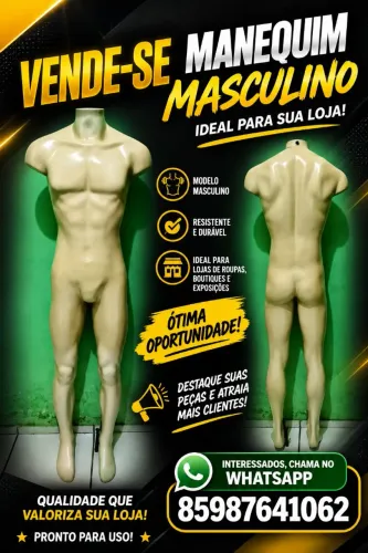Manequim masculino
