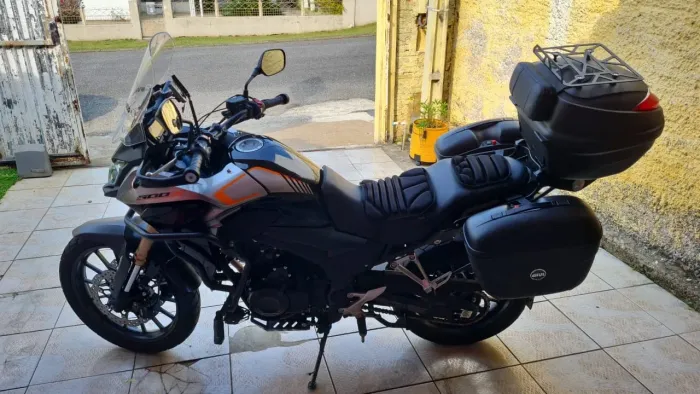 Vendo CB500x com acessórios