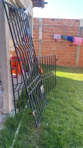 Grade de porta+ grade de Janela