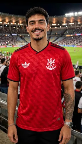 Camisa do flamengo vermelha
