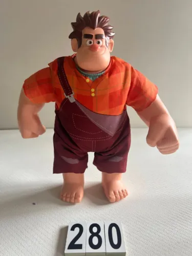 RALPH DETONA BANDAI 28 CM , FALA E SE MOVIMENTA