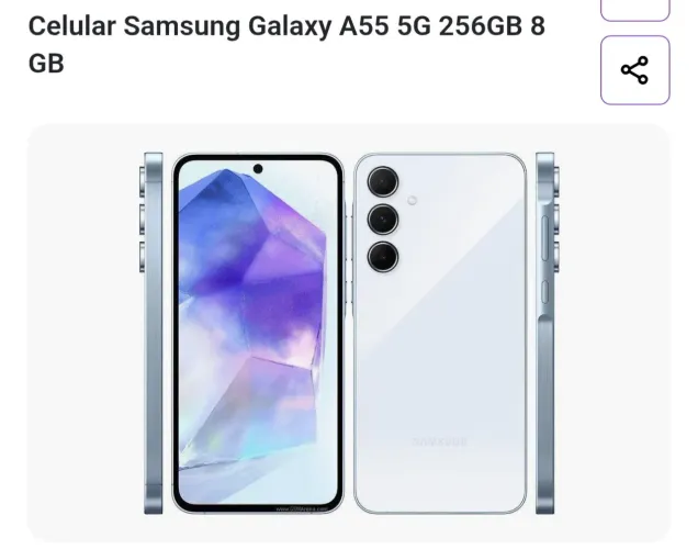 samsung A55 5G 256gb 8gb ram