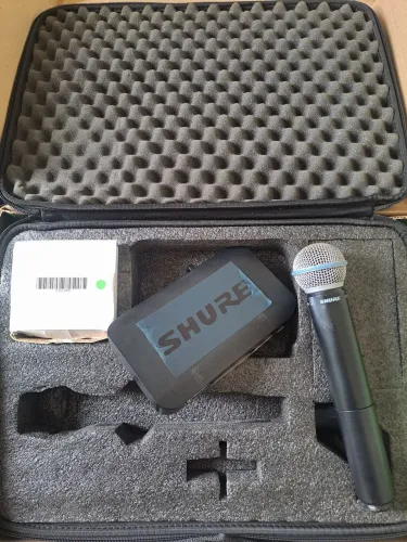 Microfone sem fio Shure beta 58A