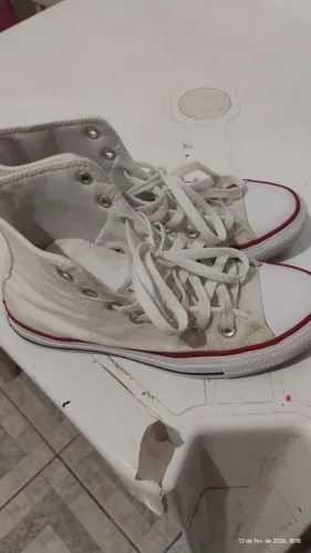 Tênis converse 35 forma grande veste 36 por ser all Star verdadeiro 
