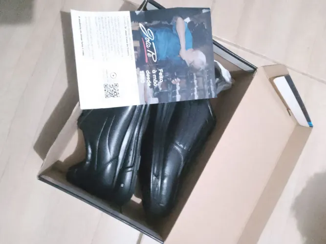 Sapato social jota pe 3D novo na caixa 42