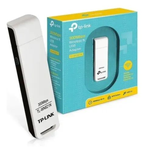 Adaptador Tp-link Usb Wireless N 300mbps - Tl-wn821n