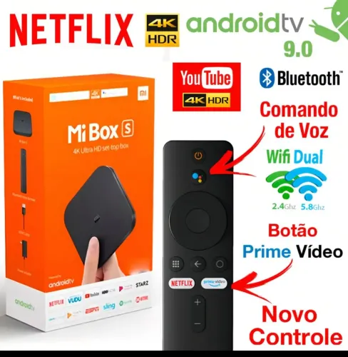 mibox s 1 geraçao 8GB 2Ram Xiaomi