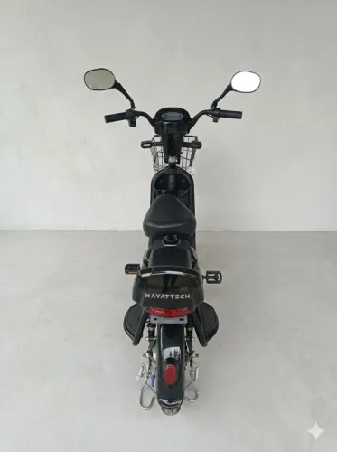 Hayattech, modelo de scooter/bicicleta elétrica compacta 500 w