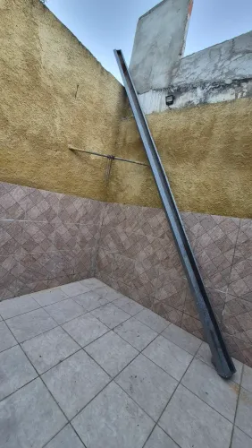 Calha topo J, 6 mettos 