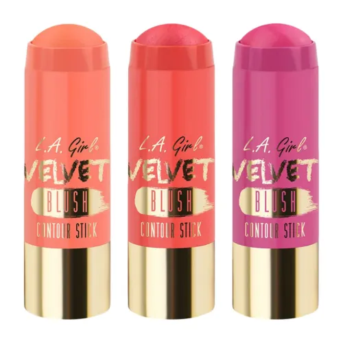 Blush e contorno cremoso em bastão 4 unidades 