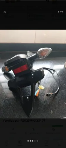 Rabeta suporte placa cbr 1000rr original 