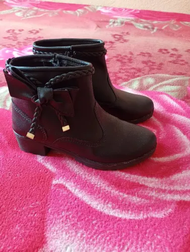 Bota Coturno infantil Feminino Lulope