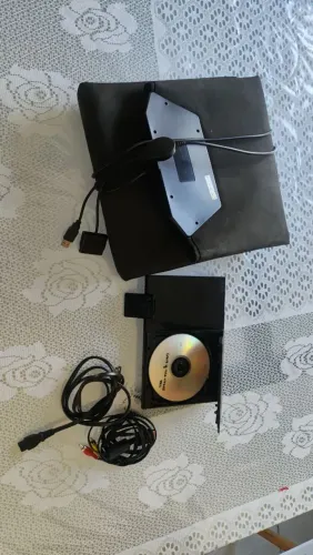 Playstation 2 com tapete de dança