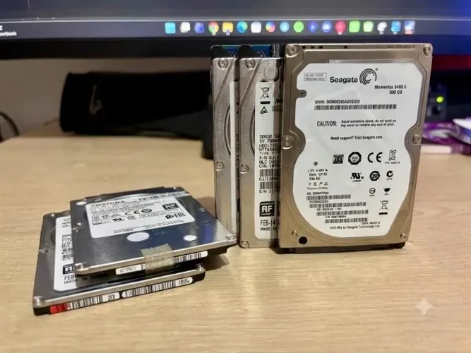 HD'S NOTEBOOK 500GB - Lote ou Unitário