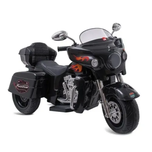 Moto Elétrica Infantil Bandeirante King Ride 12V Preto 2920