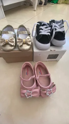 Lotinho de sapatos / tam 17