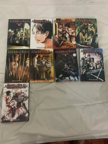 Atack on titan 10 Volumes